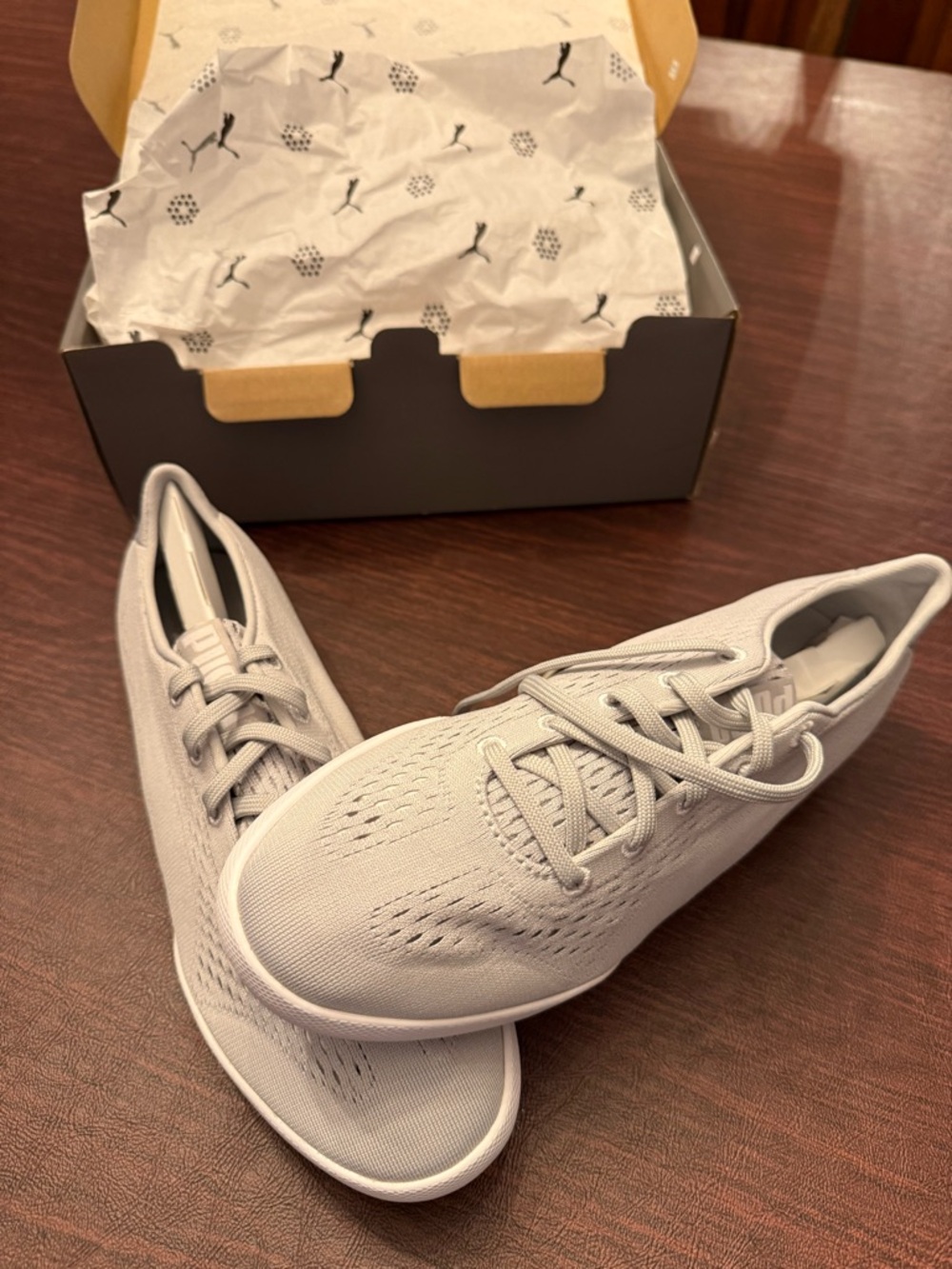 Puma Monolite Cat EM Women's Golf Shoe - Gray Violet / Puma White